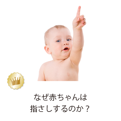 なぜ赤ちゃんは指さしするのか？